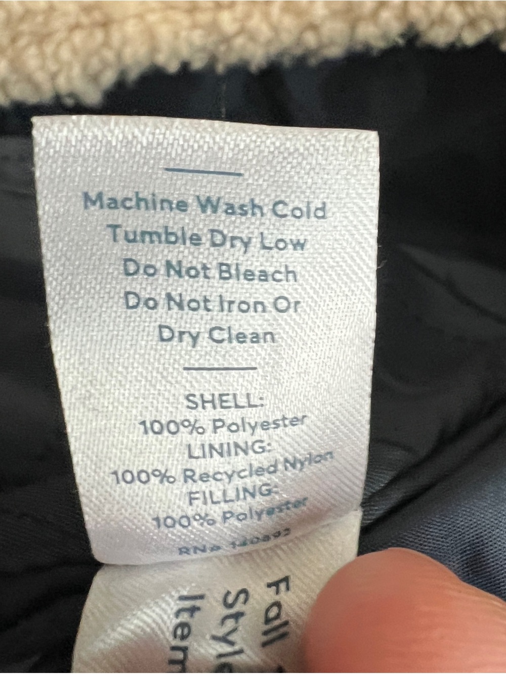 Marine Layer Cream Sherpa Shirt Jacket - Picture 10 of 12